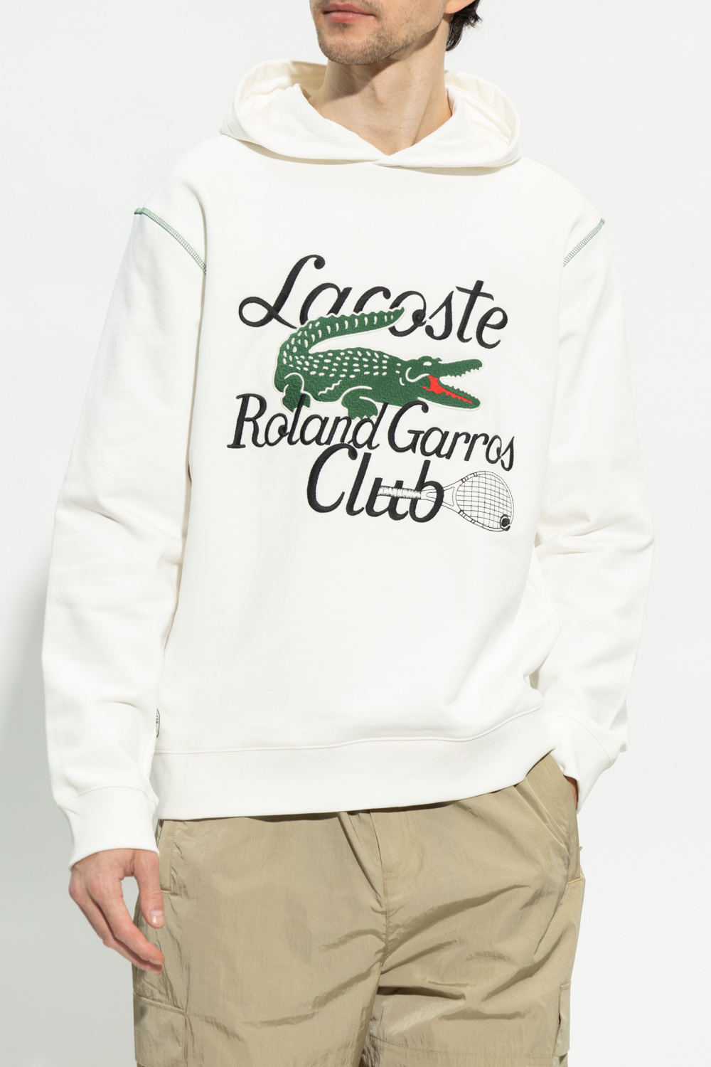 Lacoste x Roland-Garros Clublow Man Sneakers - White